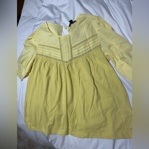J.Crew yellow top